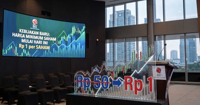 Batas Harga Saham Jadi Rp1 Resmi Berlaku, Ini Dampaknya bagi Investor
